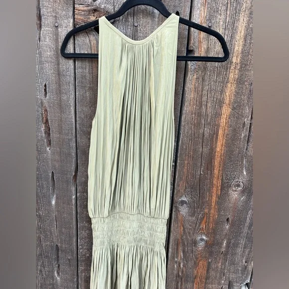 NWT Ramy Brook Paris Sleeveless Clover Green Mini Formal Dress